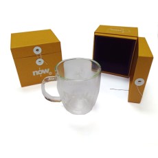 Double wall Beer Glass cup-Now TV